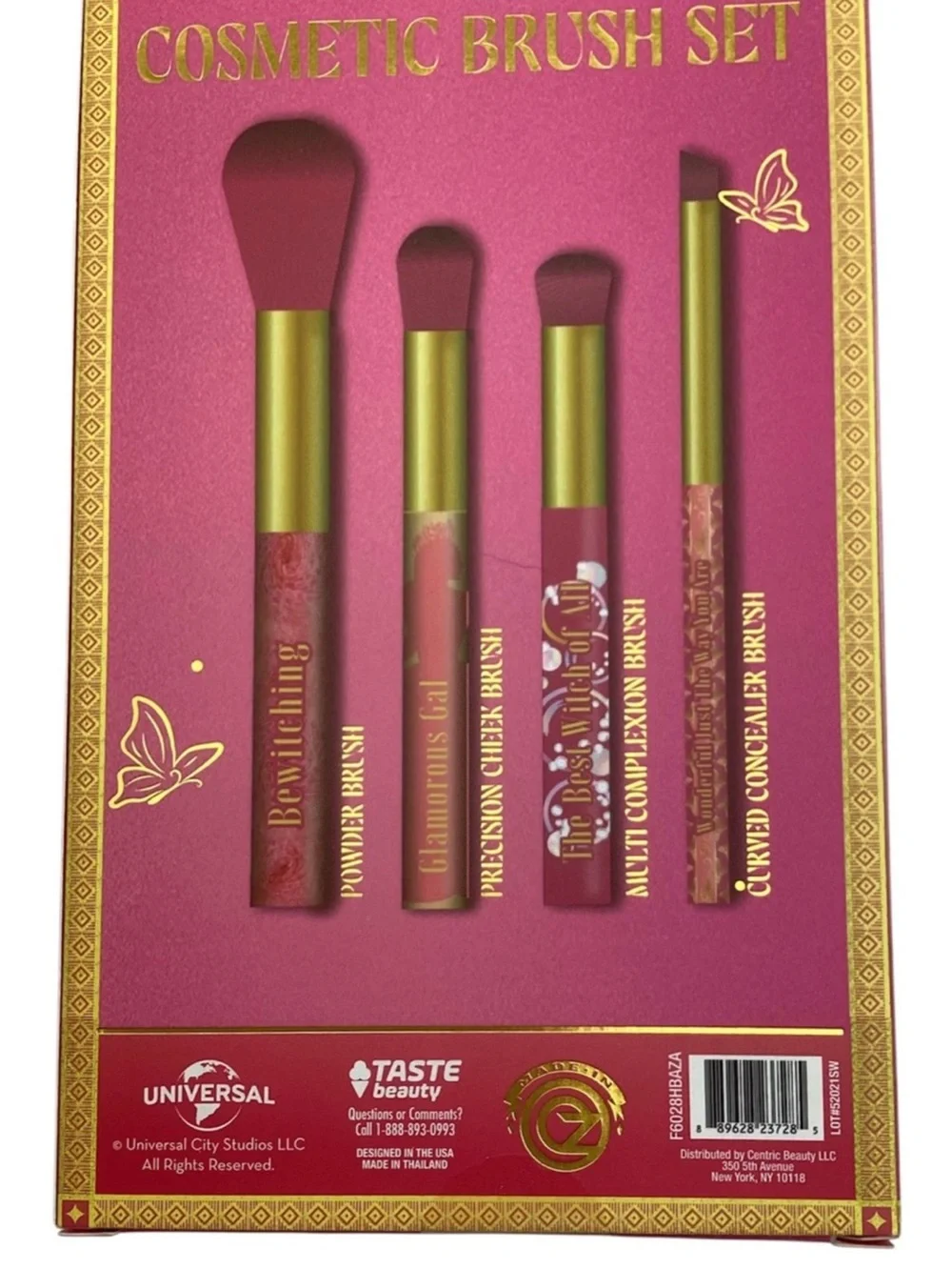 Wicked 4-pc. Cosmetic Brush Set  (NWT)